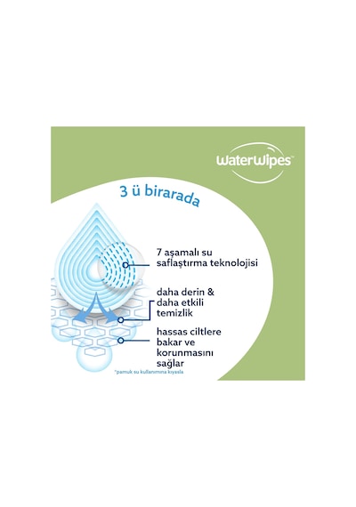 Waterwipes Bio Küçük Çocuk Islak Mendil 12x60 Adet 720 Yaprak - Toddler 12'li Set