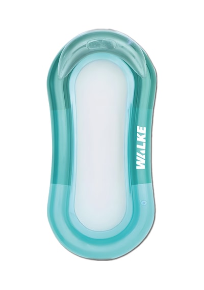 Walke Aqua Mesh Fileli Şişme Deniz Yatağı 160x64 Cm Baş Destekli Havuz Ve Deniz Yatağı 14101 Turkuaz
