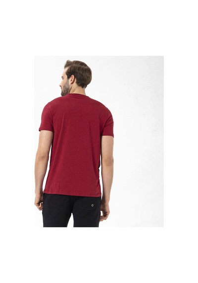 Routefield Tri Erkek Tişört Bordo Bordo