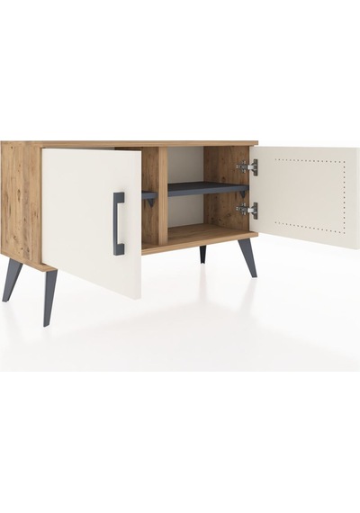 Arges Şifonyer 2 Raflı 2 Kapaklı 88x30x48 Çam-aytaşı/antrasit Aytaşı/antrasit Arges Şifonyer 2 Raflı 2 Kapaklı 88x30x48 Çam-aytaşı/antrasit Aytaşı/antrasit