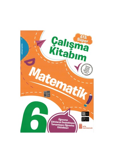 6. Sınıf Ata Süper Türkçe - Matematik - Fen Bilimleri - Sosyal Bilgiler Çalışma Kitabım Seti