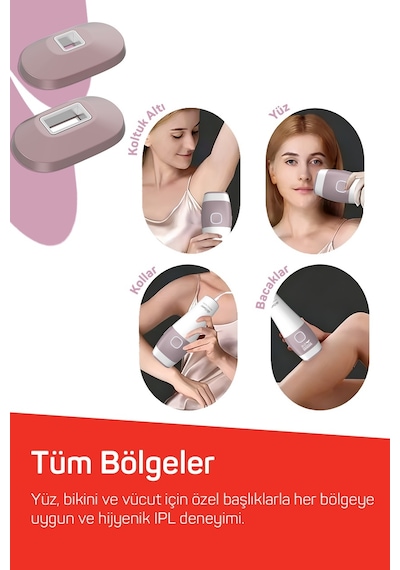Arzum AR5176 Sateen Touch Ipl Tüy Alma Sistemi, Soğutma Fonksiyonlu, 5 Yoğunluk Ayarı, Beyaz
