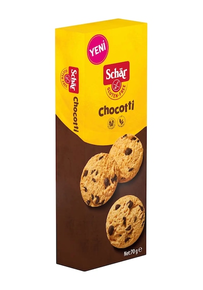 Schar Chocotti Damla Çikolatalı Glutensiz Kurabiye 70 G 2 Adet