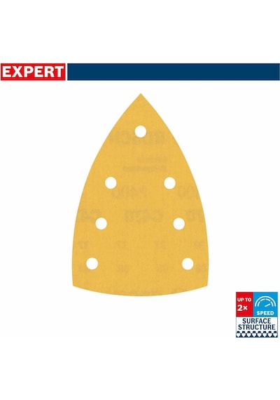 Bosch Expert 100x150 Mm 400 Kum Üçgen Zımpara Kağıdı 10'lu 2608901167