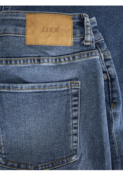 Jack & Jones Kadın Mom Fit Jean - Lisbon - 12259230 Medium Blue Denim Çok Renkli