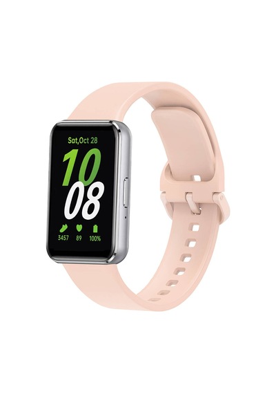 Galaxy Fit 3 Silikon Kordon Sbt Krd-110 Strap Kayış-pembe
