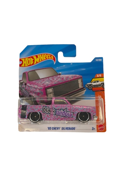 Hot Wheels '83 Chevy Silverado - Hot Trucks Serisi Regular Eski Tip Koleksiyonluk Metal Araba Çok Renkli