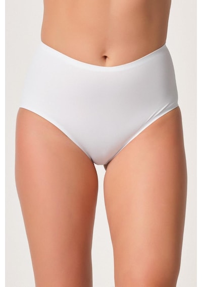 Mtm My The Mall Beyaz Mı Emay 2804 Yapıştırma Lazer Brezilya Slip Beyaz