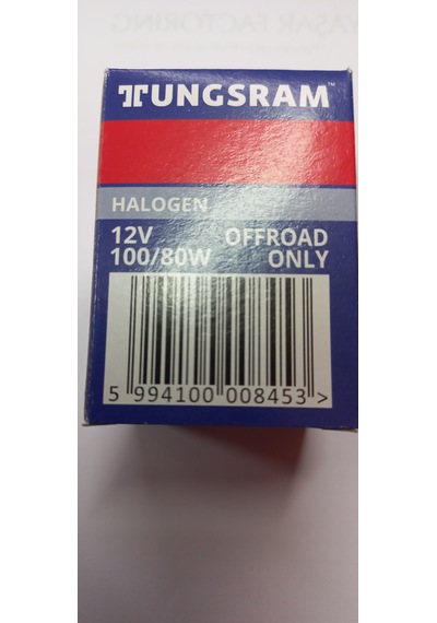 Tng.52100uh 12v H4 80/100w Rally Tırnaklı Tungsram 12v H4 Ampul 100/80w P43t