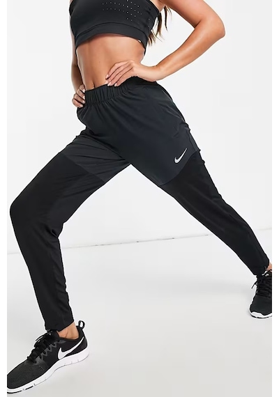 Nike Wmns Dri Fit Running Walk 7/8 Pant Yürüyüş Koşu Pantolonu Siyah Eşofman Altı
