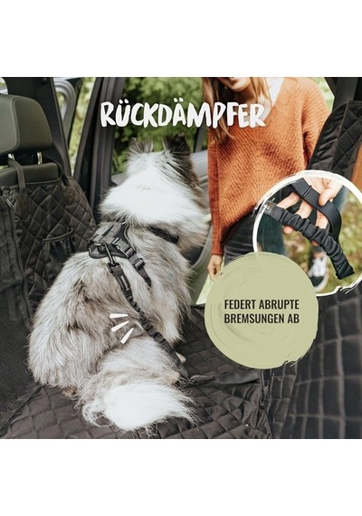 Alman Kalitesi Rudelkönig Ayarlanabilir Elastik Köpek Emniyet Kemeri 60 - 80 Cm Çok Renkli