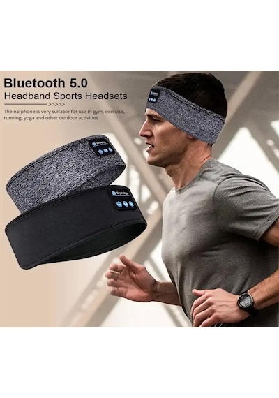 Mbk Trade Kablosuz Bluetooth Uyku Bandı Kulaklıklar Spor Için Inc