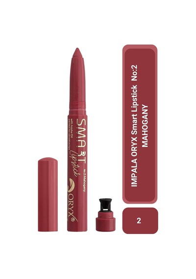 Ruj - Oryx Smart Lipstick No: 2 Mahogany/maun Çok Renkli