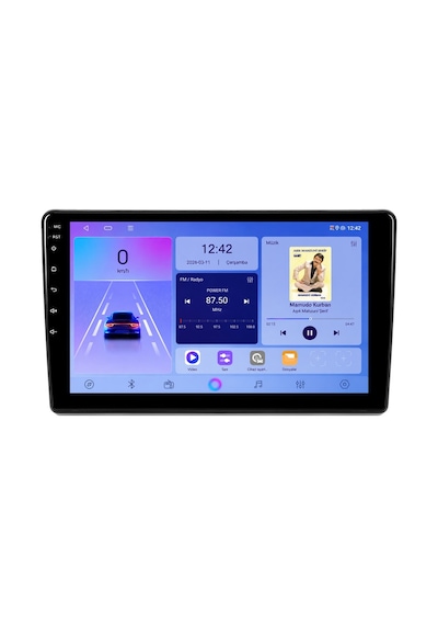 Toyota Yaris 9" 2000-2006 Carplay Android Auto Navigasyon Kameralı 4gb Ram 32gb 9"
