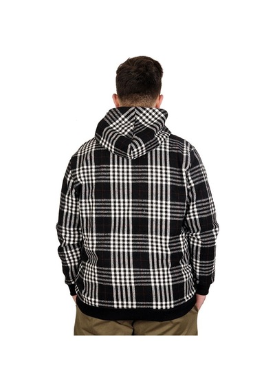 Mode Xl Büyük Beden Erkek Sweatshirt Kapşonlu 20579 Siyah 001