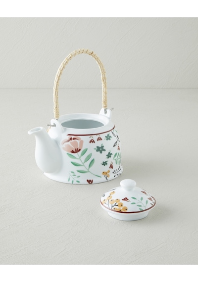 Nostalgic Country Porselen Demlik 800 Ml Beyaz