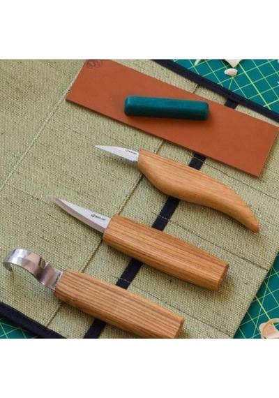 Beavercraft S17 6'lı Ahşap Oyma Bıçağı Seti