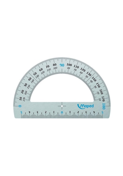 Maped 129200 12 CM Alüminyum Açı Ölçer