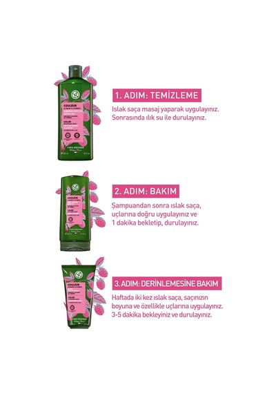 Yves Rocher Boyalı Saçlara Özel Renk Koruyucu Bakım Seti-9916631