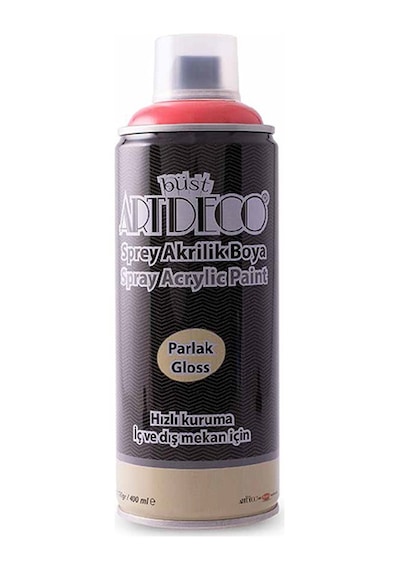 Artdeco Akrilik Sprey Boya 400 Ml Şeker Pembe Y-400-335 Çok Renkli