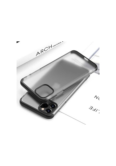 Apple Uyumlu iPhone 11 Pro Kılıf Zore Nili Kapak Siyah