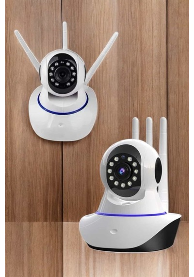 Ev Kamerası Wifi Kamerası Video Kayıt Çift Yönlü Hareket Sensörü Bebek 32583935
