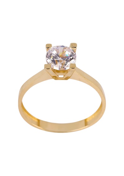 Cigold Tektaş Yüzük 14 Ayar Altın 1.65 Gr Oa-c11601029028