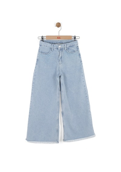 Xo Kids Kız Çocuk Jean Pantolon 8-14 Yaş 51703 Açık Mavi