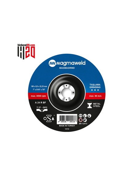 Magmaweld Magmagrind Taşlama Taşı -180x8.0x22 MM-813m218087-a