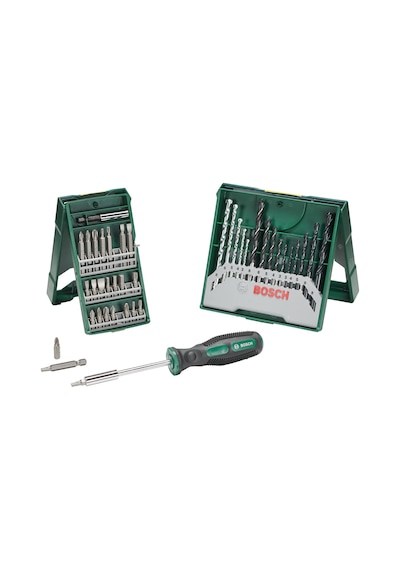 Bosch X-Line 15 Delme & 25 Parça Vidalama Ucu Seti + Tornavida – 2607017655
