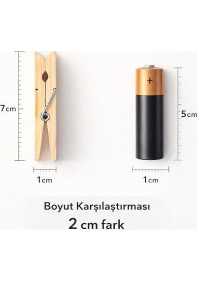 Çamaşır Mandalı 72 Li Orta Boy Paket Genel