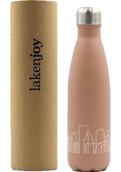 Laken Çelik 18/8 Lakenjoy Termos Şişe 0,50l - Drinklife City Lkdlj50c Bej