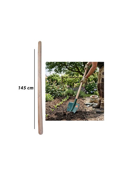 Ahşap Kürek Sap 145cm Bx40