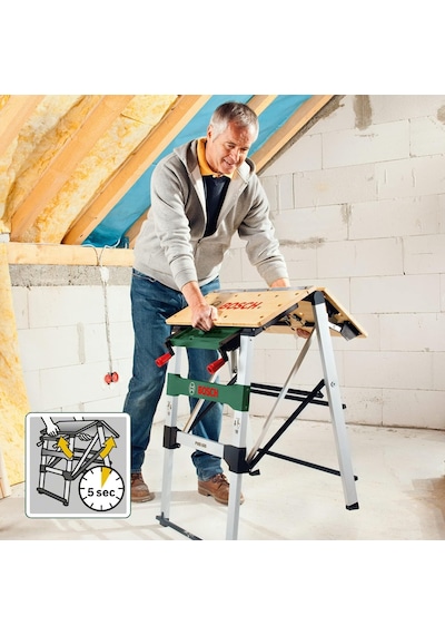 Home And Garden Pwb 600 Çalışma Tezgahı Pwb 600, Yeşil Standart
