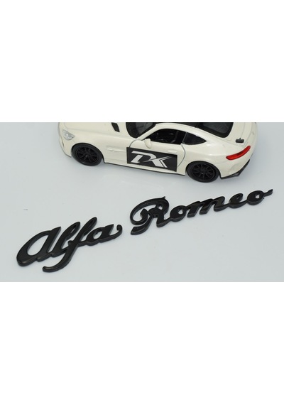 Dk Tuning Alfa Romeo Siyah Abs Bagaj 3m 3d Yazı Amblem