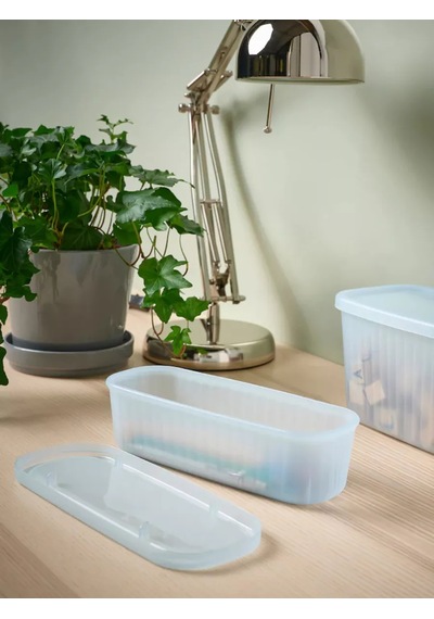 Ikea Rykta Kapaklı Saklama Kabı 175823272 Beyaz