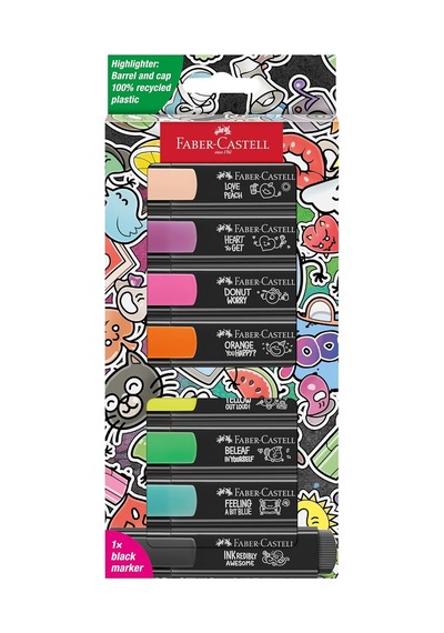 Faber-castell Graffiti Textliner 46, 8x Genel