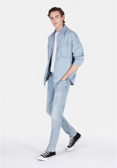 Colin's Colins 044 Karl Straight Fit Düşük Bel Düz Paça Erkek Mavi Jean Pantolon Cl1073395 Cl1073395 Q1.v1 Dn44039 Denim