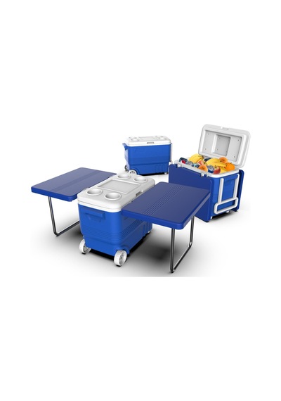 45 Lt Buzluk Termos 1034 Table Cooler Box Mavi
