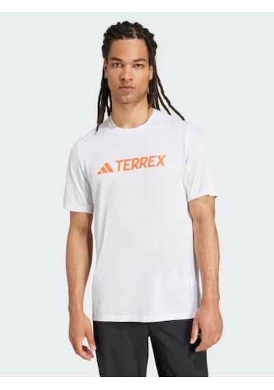 Adidas Terrex Multi Climacool Logo Teknoloji Tişörtü Jı9235 Beyaz