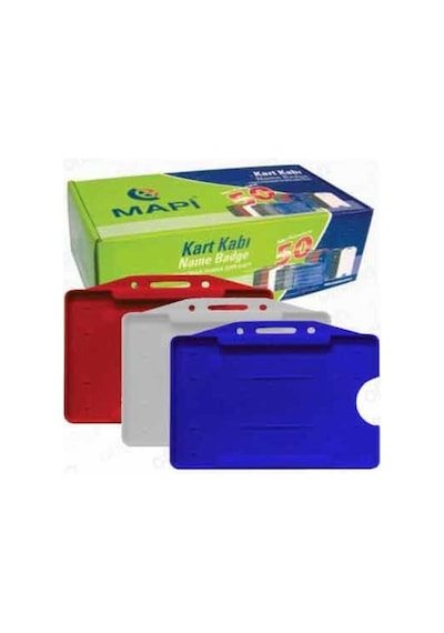 Mapi Kart Askı İpi 10'Lu Paket Lacivert