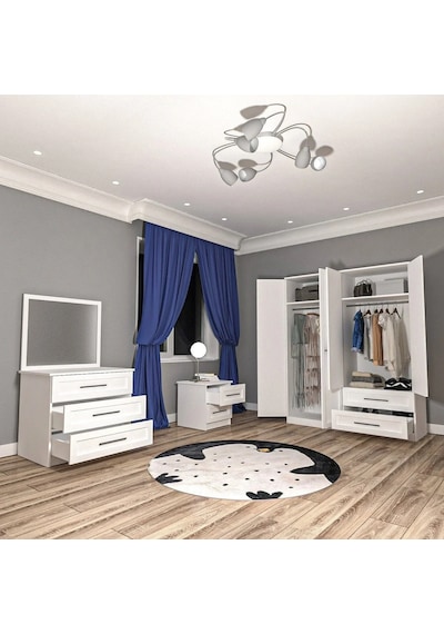 Sweet Genç Odası Takımı Mdf Siyah Sweet Genç Odası Takımı Mdf Siyah