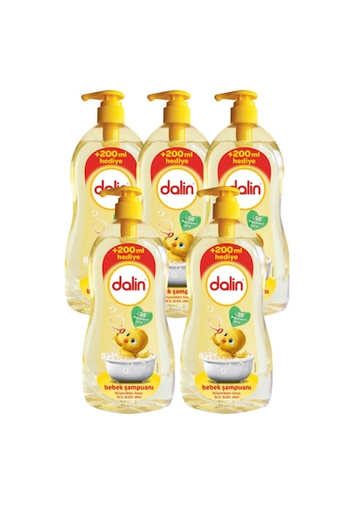 Şampuan 900ml 5 Adet