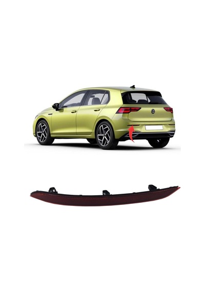 Reflektör Tampon Golf8 2020 Yılında Çıkan Kasa Arka Sol Oem No: 5h0945105