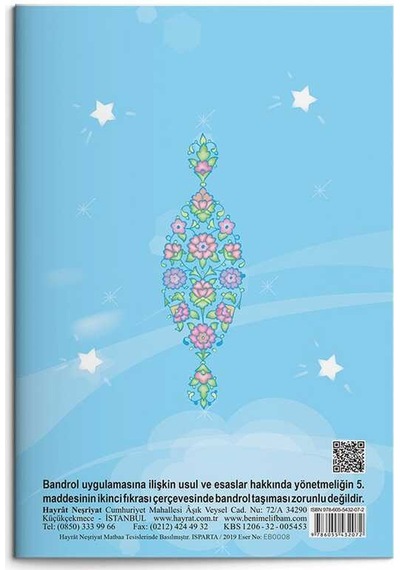 Benim Elifbam (Tecvidli-Mavi Kapak)- Hayrat Neşriyat