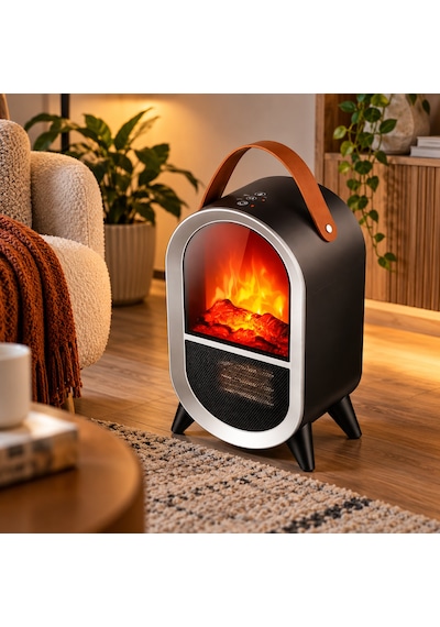 Cata CT-6055 Uludağ Taşınabilir Şömine Isıtıcı