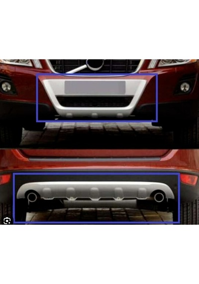 Volvo Xc60 2009 2013 Ön Arka Difüzör Set