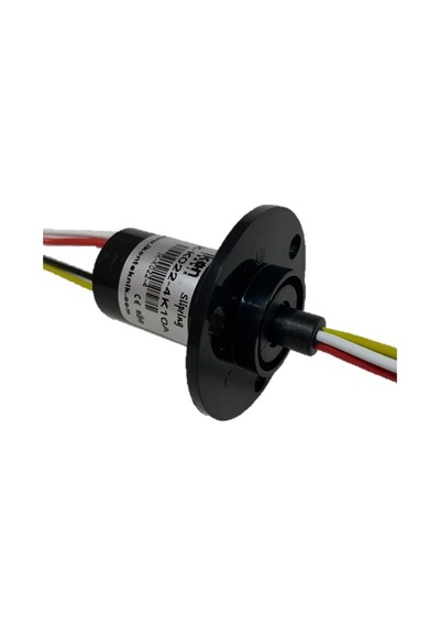 İKON TEKNİK Kapsül Tip Slip Ring 22 mm 4 Kanal 10A Döner Konnektör