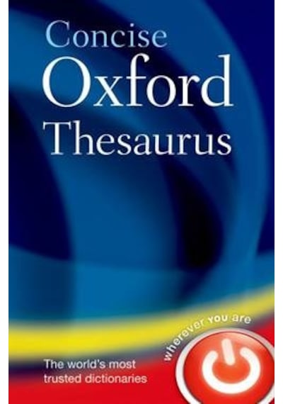 Concise Oxford Thesaurus 9780199215133