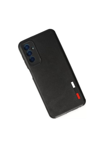 Newface Samsung Uyumlu,  Galaxy M13 Kılıf Loop Deri Silikon - Siyah